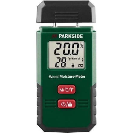 PARKSIDE Multifunctionele detector of houtvochtmeter (Bouw- en houtvochtmeter)