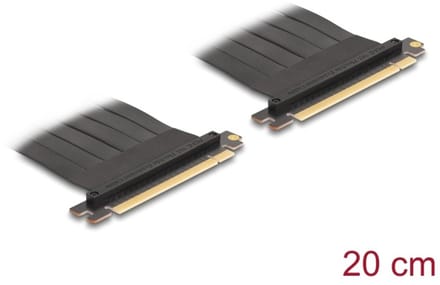 Delock Riser Card PCI Express 3.0 x16 male to x16 male with cable 20 cm