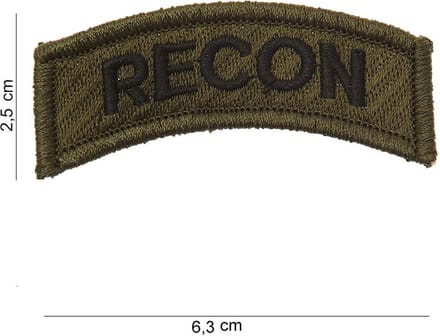 Embleem stof recon