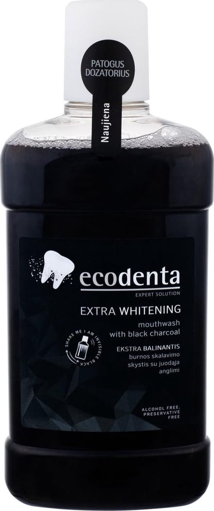 Ecodenta Mondwater Black 500 ml