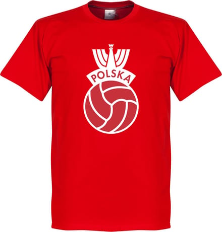 Polen Vintage Logo T-Shirt - Rood - XS