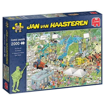 Jan van Haasteren - De Filmset - 2000 stukjes puzzel