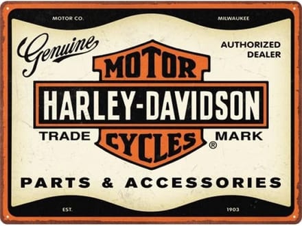 Wandbord - Harley Davidson – Parts And Accesories