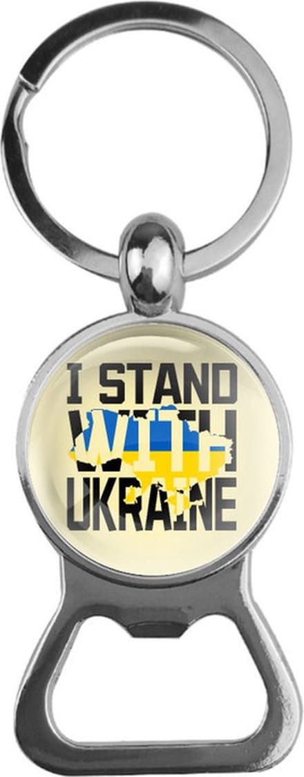 Bieropener Glas - I Stand With Ukraine - Oekraine