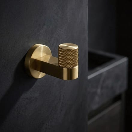 Rea - 39104 Ori - Handdoekhouder - Geborsteld Goud - 5,5X3,5X4,5Cm