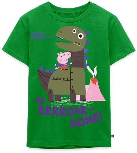 Peppa Pig Dinosaurs Lover Premium T Shirt Kinderen