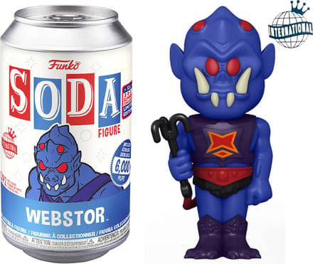 Vinyl Soda Figure Masters of the Universe - Webstor LE 6000 SDCC