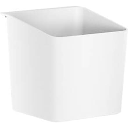 tesa® keukenkruidenpot, wit, zelfklevend, inclusief adapter & lijmapplicator, L 13,5 x B 14,5 x H 13,5 cm