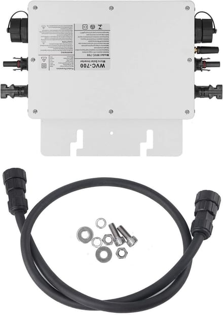 Micro Omvormer - Zonne Energie Converter - Net Koppeling - Wifi Controle - 700 Watt
