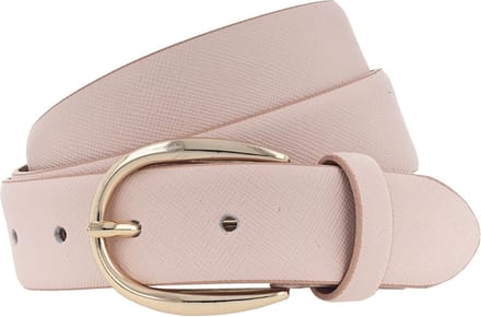 Vanzetti Leren Riem 30mm Leather Belt W100 Pale Rose Roze