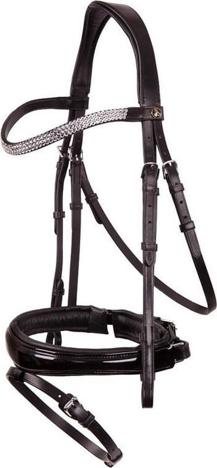 BR Hoofdstel Windermere Zwart - Cob