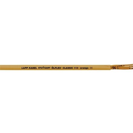 LAPP ÖLFLEX® CLASSIC 110 ORANGE Stuurstroomkabel 4 G 1 mm² Oranje 19706/100 100 m