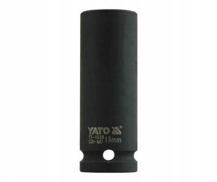 Yato - Lange Slagmoerdop 19mm - Sześciokąt - 1/2 inch
