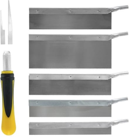 Model Craft Zaag - PKN1300 Modelcraft Saw Set (8 pc) Gereedschap