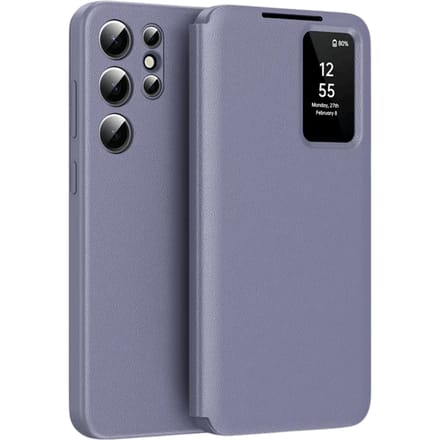 CaseBody Samsung Galaxy S25 Ultra Smart Cover Paars