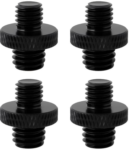Dailygoods - 4 Stuks Statief Draad Adapter voor Camera Apparatuur