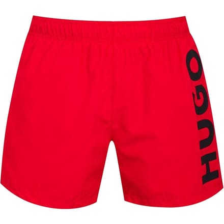 Hugo Boss Heren Abas Zwemshorts (Rood)