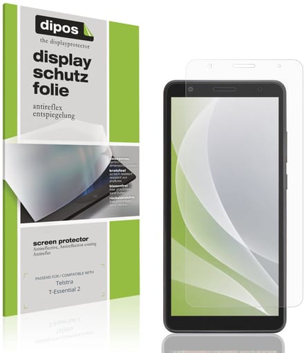 dipos – 4x Matte Beschermfolie geschikt voor Telstra T-Essential 2 | Krasbestendige & antireflecterende Screenprotector Ultra-Thin