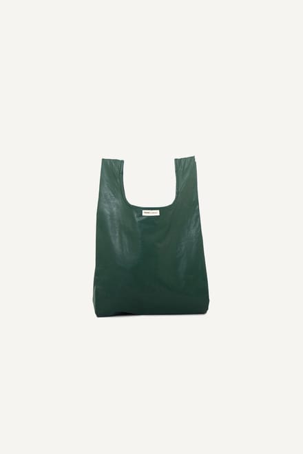 Monk bag • Shopper • Vegan Leather • Groen - 30 x 55 cm