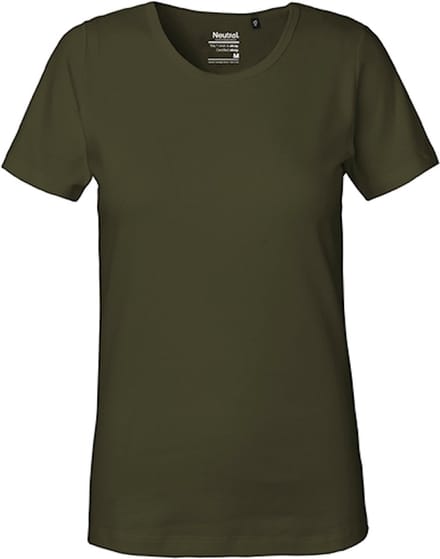 Neutral Ladies´ Interlock T-Shirt NE81029 - MILITARY - S