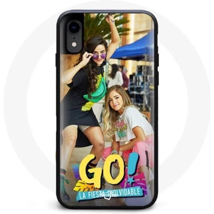 Telefoonhoesje - Mía Cáceres - Iphone X - Zwart - Flexibel - Inspirerend ontwerp