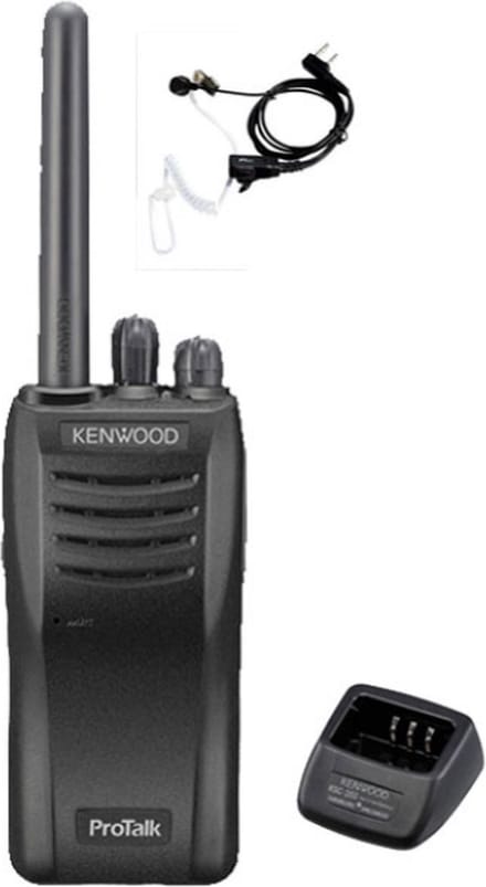 Kenwood TK-3501 met beveiliging oortje en tafellader