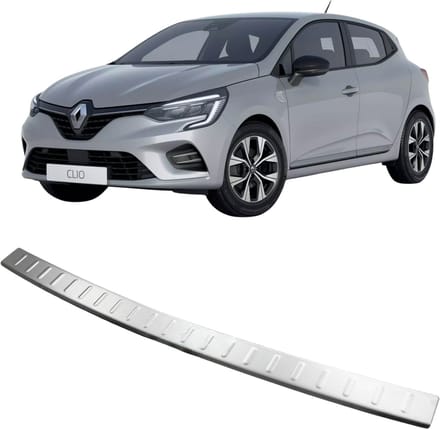 Bumperbekleding van roestvrij staal met chroomafwerking voor Renault Clio V Hatchback vanaf 2019-