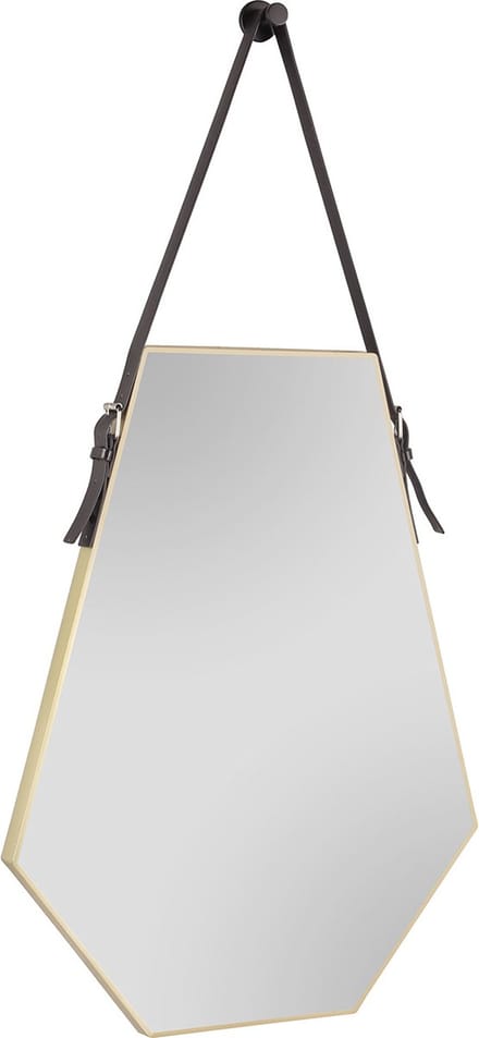 Spiegel - Torna Imena - Decoratief Spiegelglas - Goud - Kunststof