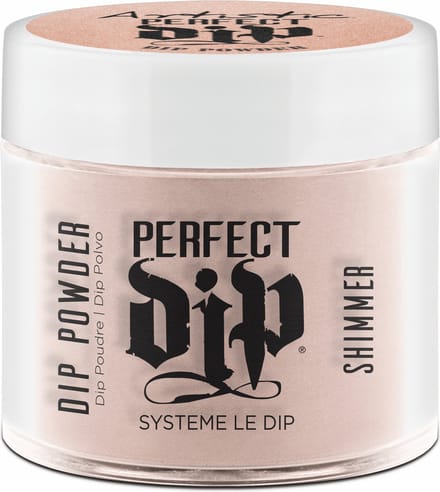 Artistic Nail Design Perfect Dip Poeder 'THE BIG REVEIL' (Perzik/goud Shimmer)