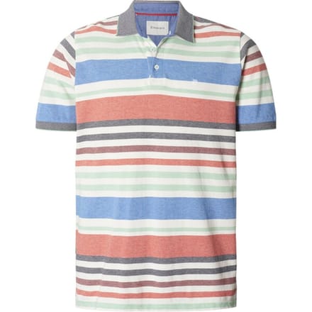 Babista herren Poloshirt - 56/58 - rood - Plus Size