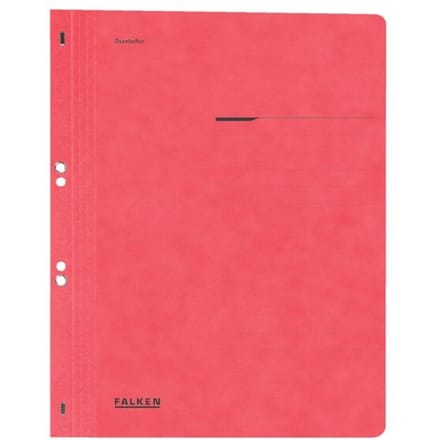 Falken ringhechtmap,  A4, volledige kaft, 1 stuk, rood
