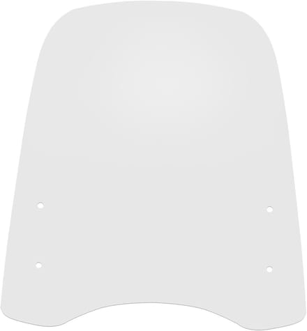 Scooter Windscherm - Motor Spoiler - Veiliger Rijden - Gebogen Oppervlak - 42 x 41 cm - Transparant