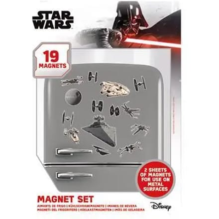 Set van 19 magneten Pyramid Star Wars Death Star Battle