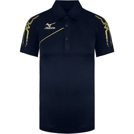 Mizuno DryLite Heren Navy Poloshirt