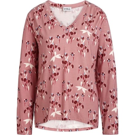 Cyell Muraski Tulip Dames Pyjamashirt - Pink Tulip - Maat 38