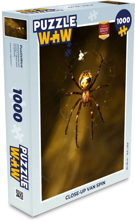 Puzzel Close-up van spin - Legpuzzel - Puzzel 1000 stukjes volwassenen