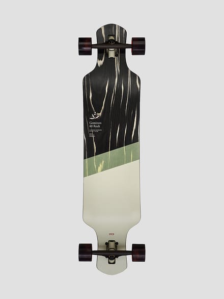 GLOBE skateboards 9987946 > longboards Geminon 40 Rock - Black Maple Mix Color