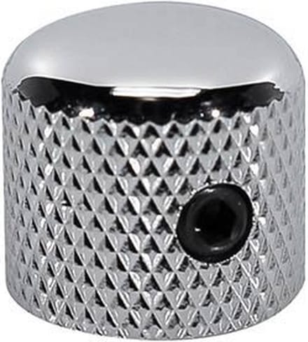 Boston KCH-225 Chrome Dome Knop 15mm met Set Schroef