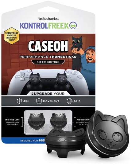 KontrolFreek CaseOh Performance Thumbsticks Kitty! Edition