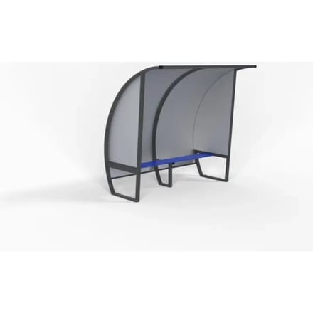 Volledig aluminium 4-persoons touch shelter Sodex Sport