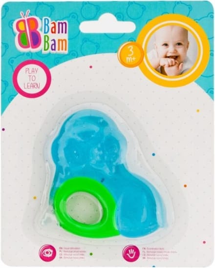 Bijtring - Baby - Zeeleeuw - gevuld met watergel