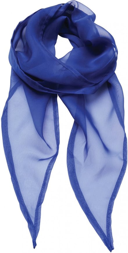 Premier Ladies Chiffon Scarf PR740 - Royal Blue - One size