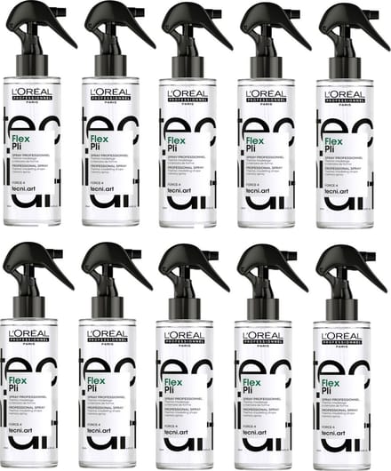 10x L'Oréal Professionnel Tecni.art Pli Shaper 190ml