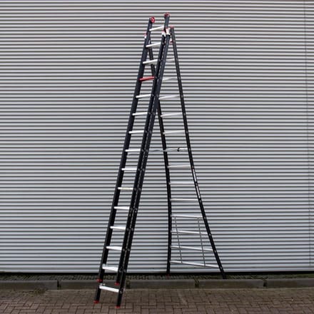 Altrex Nevada 3-delig - Reformladder - Werkhoogte 10.2m - Anti Slip