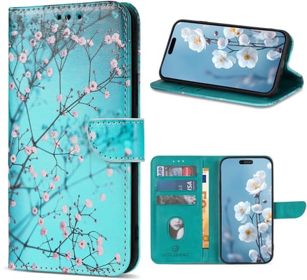 Solidenz hoesje - Geschikt voor Apple iPhone 17 Air - Bookcase - Sierkers