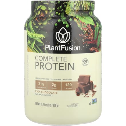 PlantFusion, Protéine Complète, Chocolat Riche, 2 lb (900g)