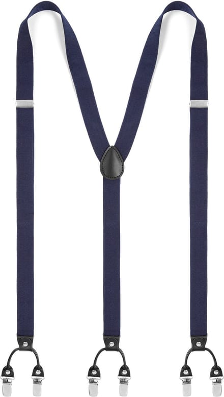 XL Smalle Diepblauwe Clipbretels