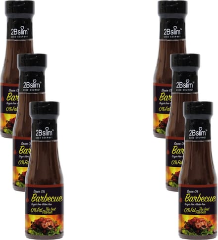 2BSlim | BBQ Saus | 6 stuks | 6 x 250 ml