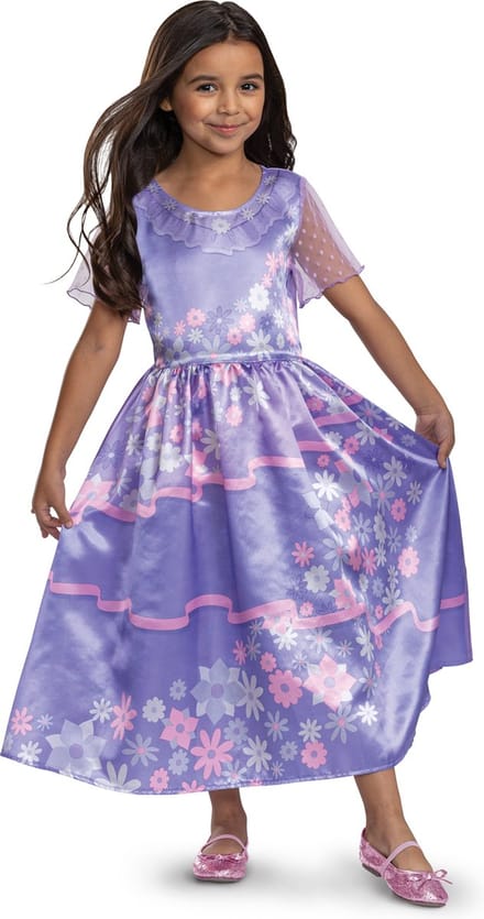 DISNEY - ENCANTO, Isabela Madrigal Basic Plus , Maat S (5 - 6 jaar), Meisjes