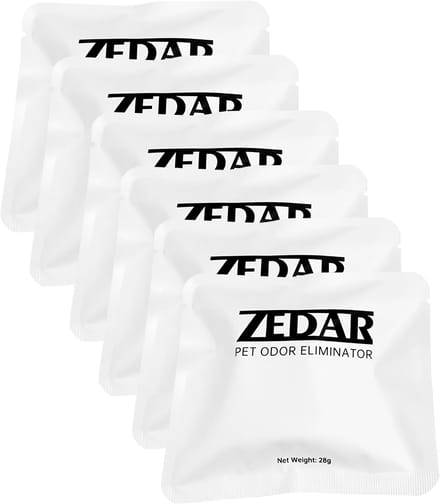 Zedar K1200 deodorizer - 6 stuks - geurpods